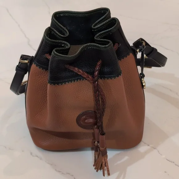 Vintage Dooney & Bourke Teton Drawstring Bag - Picture 1 of 17